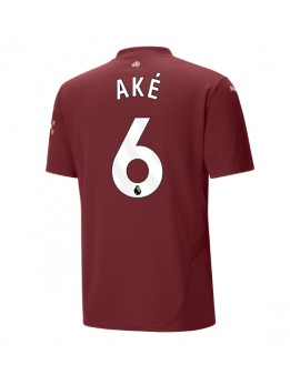 Billige Manchester City Nathan Ake #6 Tredjedrakt 2024-25 Kortermet